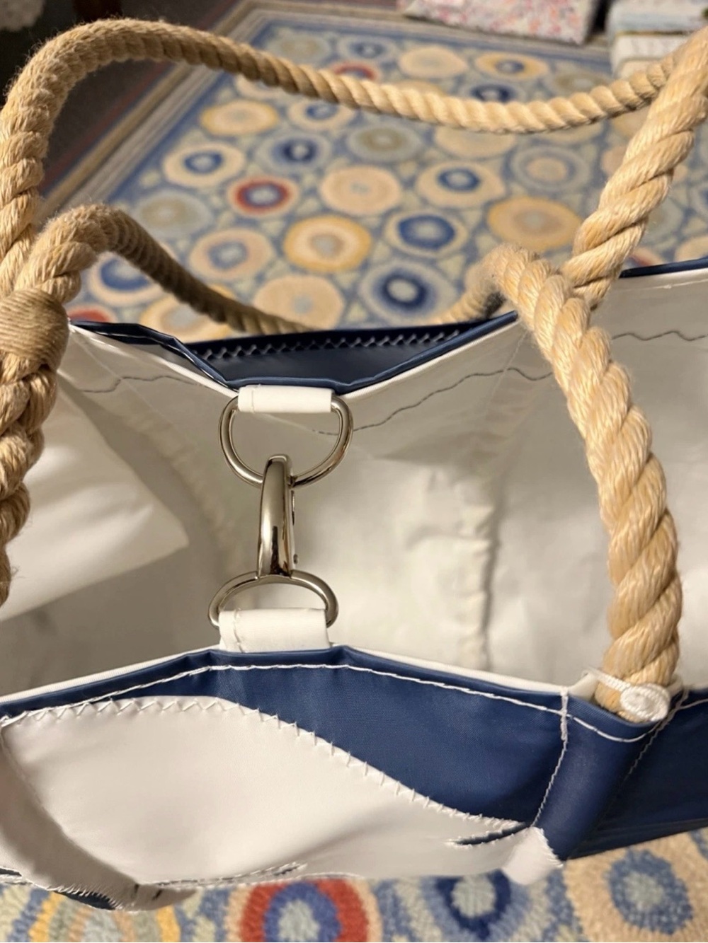Seabags Sand Dollar Ogunquit Tote NWT - Picture 6 of 6
